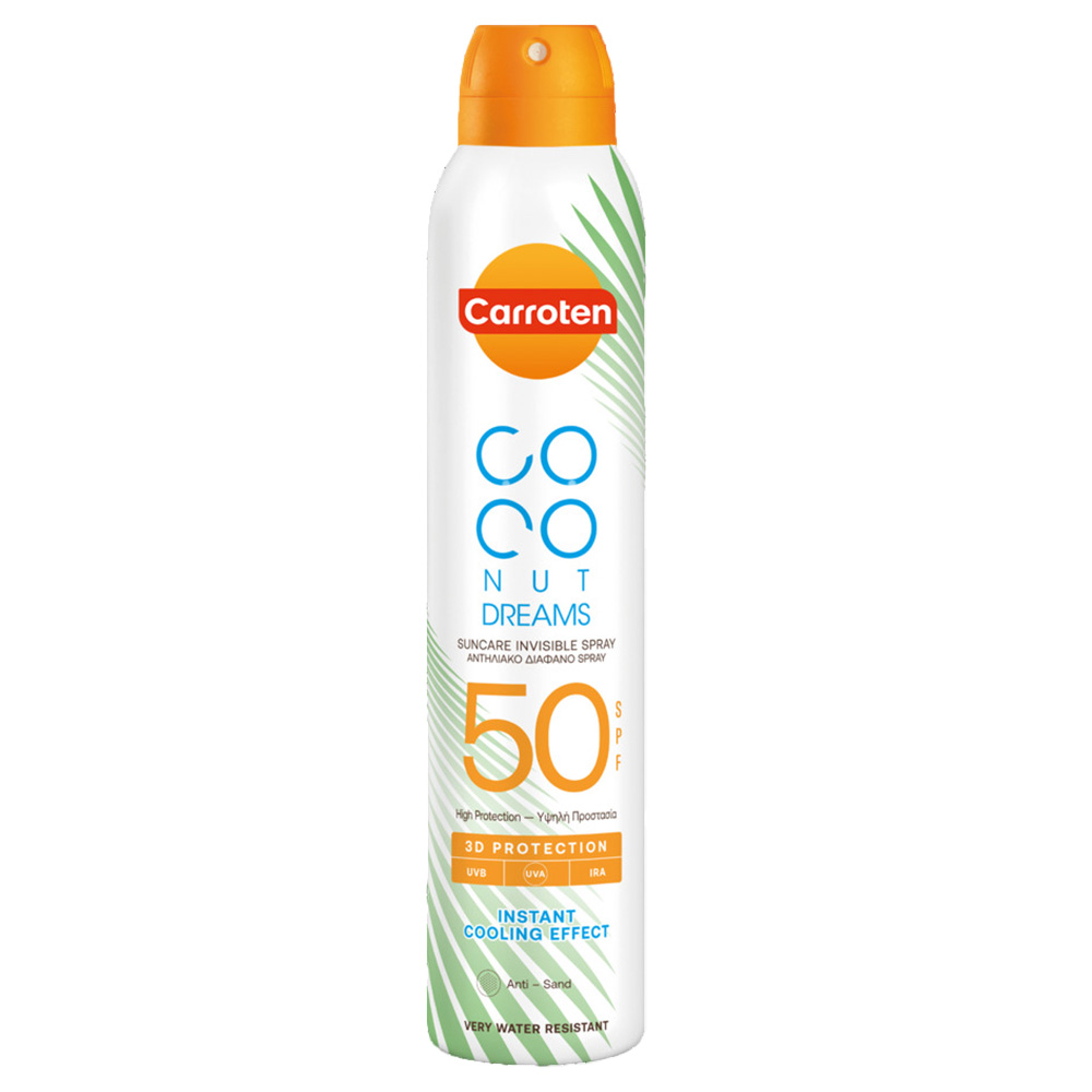 CARROTEN - COCONUT DREAMS Suncare Invisible Spray SPF50 - 200ml